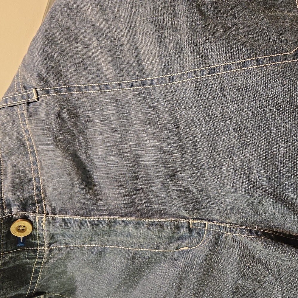 Tommy Bahama 100% Linen light jeans 👖 NWT - Picture 4 of 9
